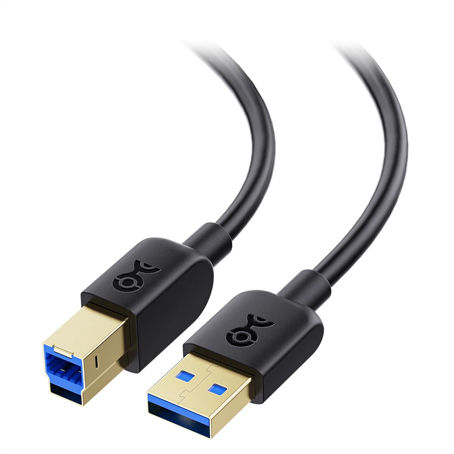 Amazon.com: Cable Matters 5Gbps Long USB 3.0 Cable - 10ft, USB A to B Cable, USB3 Cord with Type-B 3.0 Connector for Hard Drive Enclosure/Built-in Hub and More, Black : Electronics