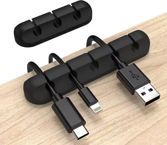 Amazon.com: Cord Organizer, Cable Clips Cord Holder, Cable Management USB Cable Power Wire Cord Clips, 2 Packs Cable Organizers for Car Home and Office (5, 3 Slots). : Electronics