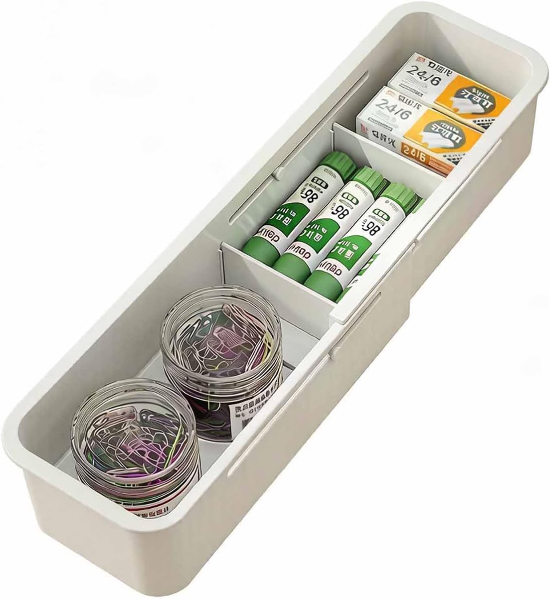Amazon.com: Criamolo DrawerFit Expandable Kitchen Drawer Organizer – Sliding Storage Tray for Utensils, Gadgets & Accessories, Fits 15–23" Drawers: Home & Kitchen